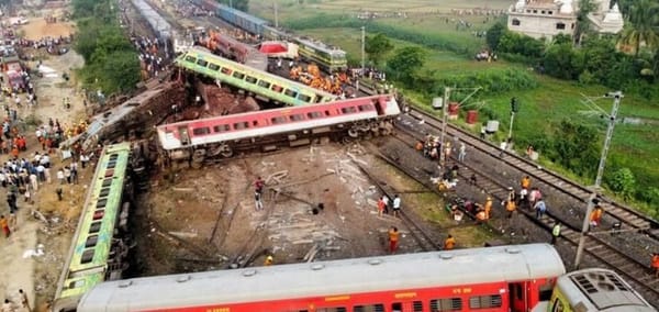 India train collision