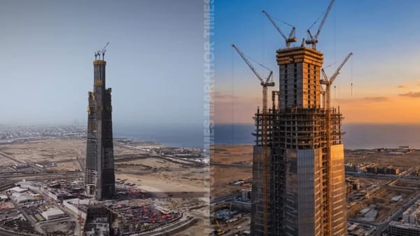 Jeddah Tower Reaches New Height as World's Tallest Building Project Moves Forward