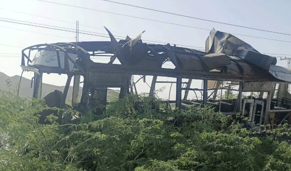 3 Children Among 5 Martyred in Khuzdar School Bus Bombing