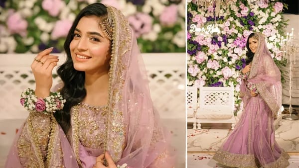 Laiba Khan Celebrates Dua-e-Khair After Nikah in Madinah