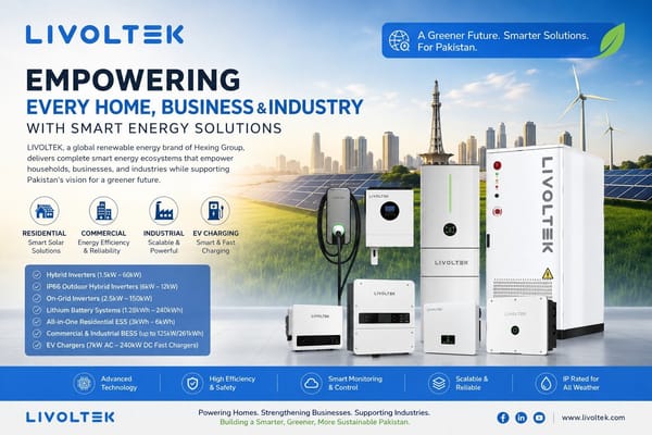 LIVOLTEK – Empowering Every Home, Business & Industry with Smart Energy Solutions