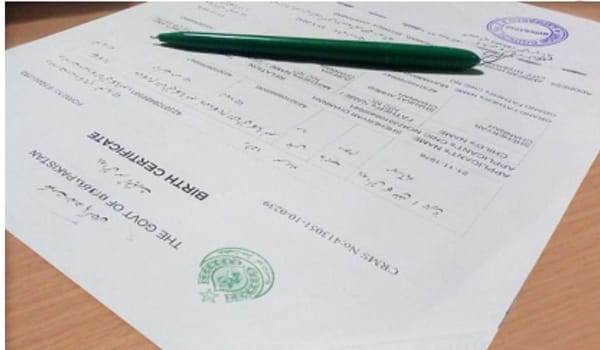 Birth registration