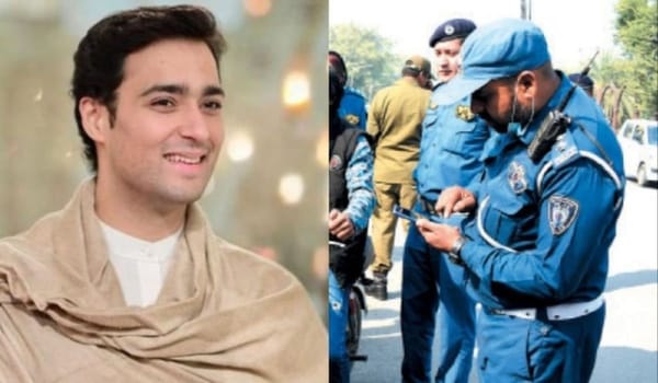 Junaid Safdar, Son of Punjab CM, Reacts to Traffic Fine