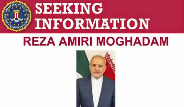 FBI Names Iran's Envoy to Pakistan in Levinson Case