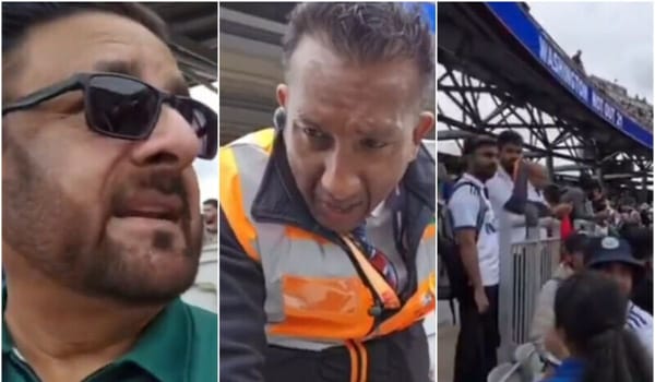 Watch: Fan Asked to Remove Pakistan Shirt at Test Match