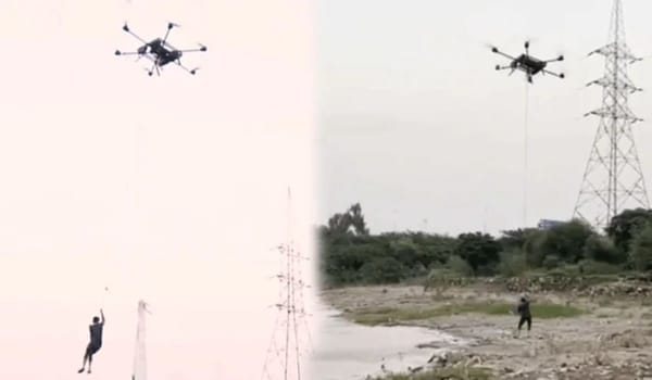 Punjab Deploys First Airlift Drone for Flood Rescues