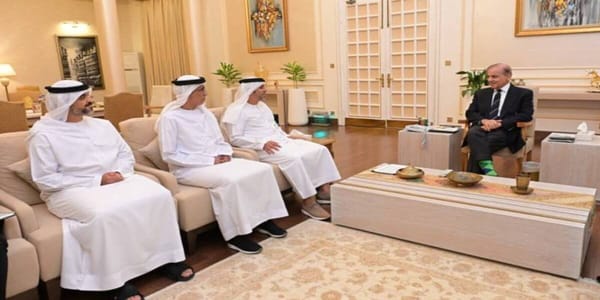 PM Shehbaz Hosts Farewell for UAE Ambassador in Islamabad