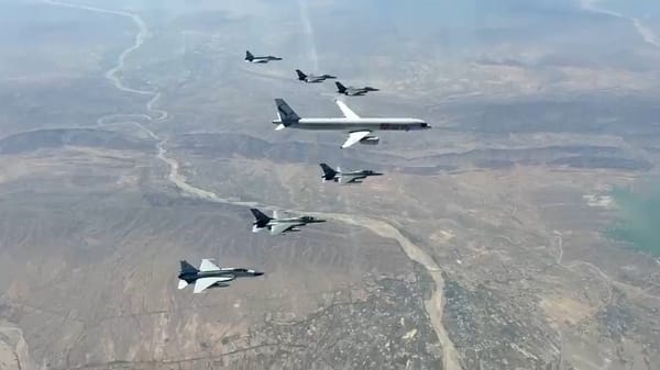 PAF Presents Aerial Salute to Iranian President Masoud Pezeshkian