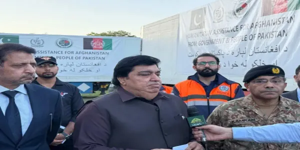 Pakistan Sends Relief to Quake-Hit Afghanistan