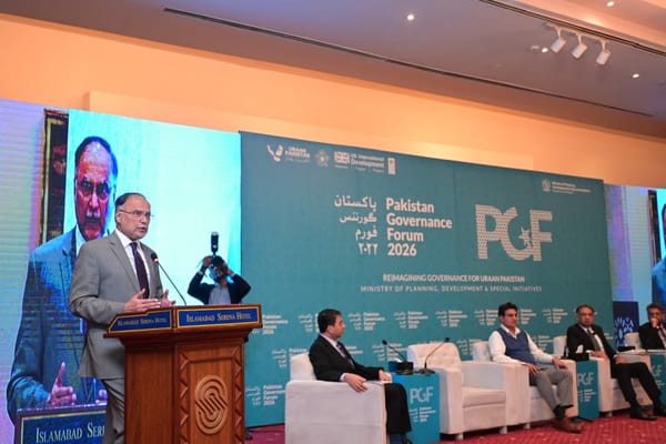 Pakistan's Fiscal Model 'Unsustainable': Ahsan Iqbal Calls for Performance-Based NFC Overhaul at Governance Forum 2026