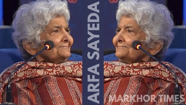 Pakistan Mourns Scholar and Activist Arfa Sayeda Zehra
