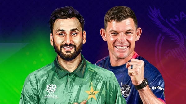 Pakistan Storm into Super 8s with 102-Run Win Over Namibia