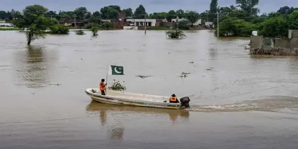 Ravi River Rises to Dangerous Level