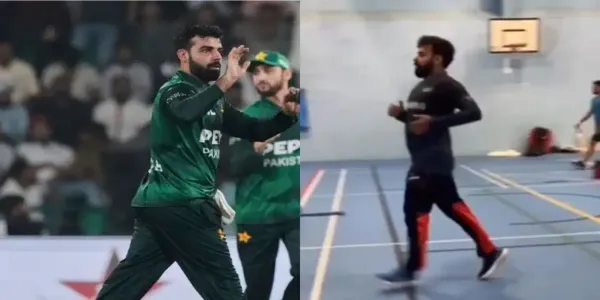 Shadab Khan Back in Training After Shoulder Surgery