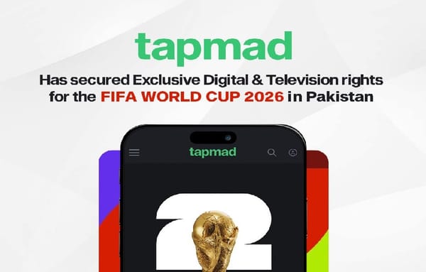 tapmad Secures Exclusive Digital and Television Rights for the FIFA World Cup in Pakistan