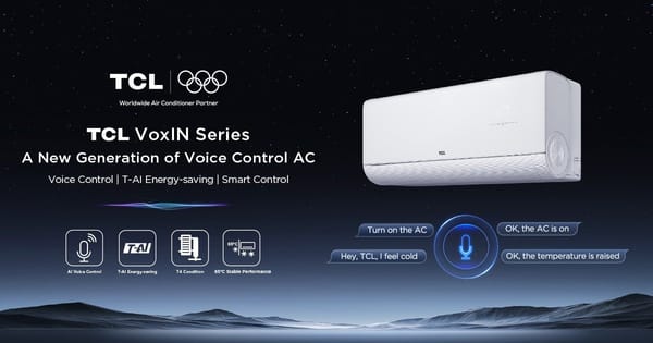 TCL Raises the Bar with VoxIN ACs Offering Offline Voice Control and 65°C Cooling Performance