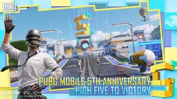 PUBG Mobile Celebrates It's 5th Anniversary