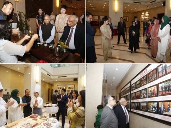 Chinese Embassy held the Reception with Pakistani Diplomats in celebration of 72nd anniversary of the establishment of diplom