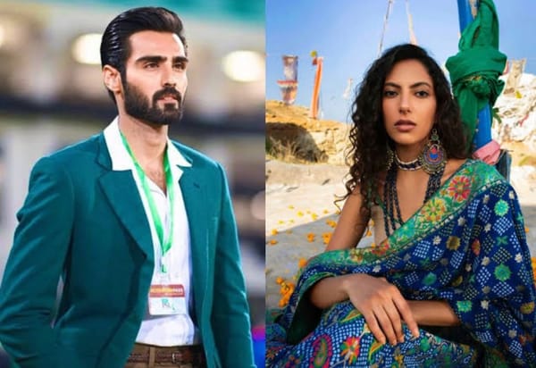 Models Nimra Jacob and Hasnain Lehri