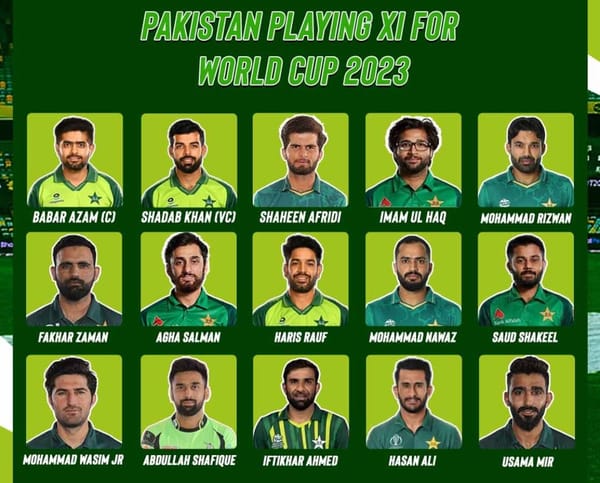 World Cup Squad Announcement