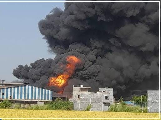 Chandigarh Furniture Factory Fire
