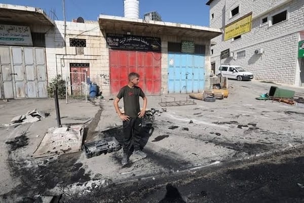 Settler Violence West Bank
