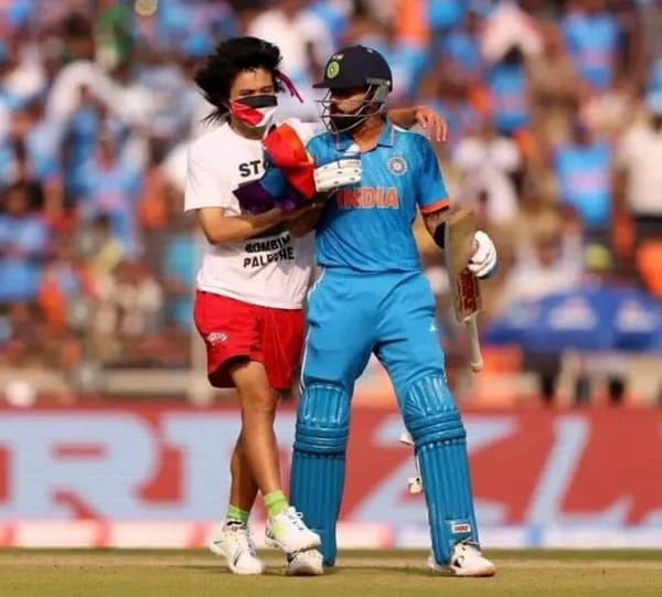 Protester's Political Statement Halts ICC World Cup Final