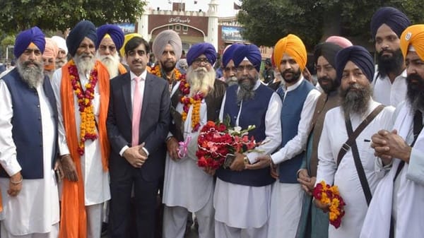 Sikh Yatrees Converge for Guru Nanak's Celebrations