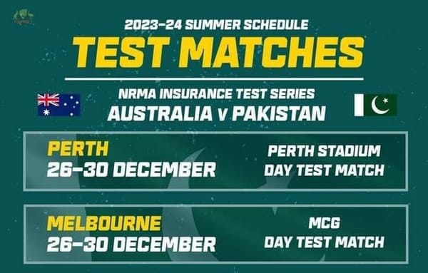 Pakistan vs Australia