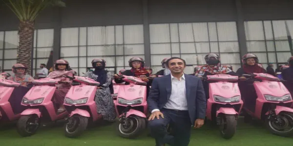 Sindh Rolls Out Pink Scooties for Women Empowerment