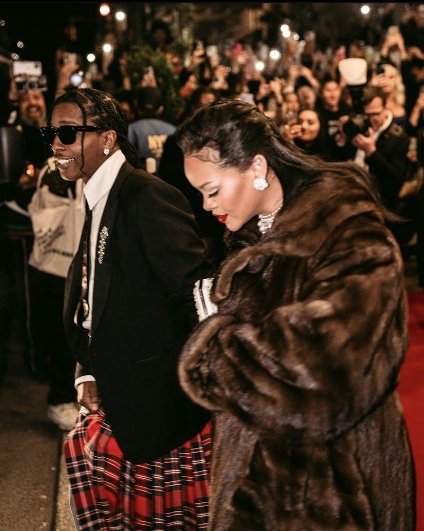 Rihanna and asap rocky met gala 2023