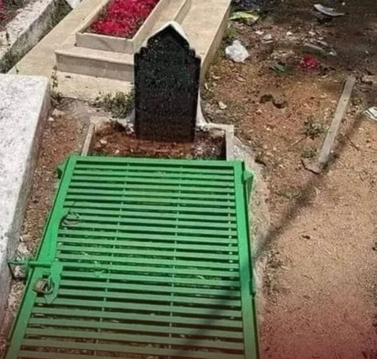 Indian Media Spreads Fake Image of Padlocked Grave to Discredit Pakistan: Fact-Finders Uncover Truth