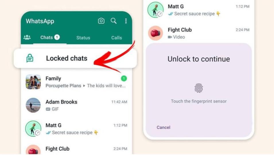 WhatsApp’s new privacy feature locks sensitive chats