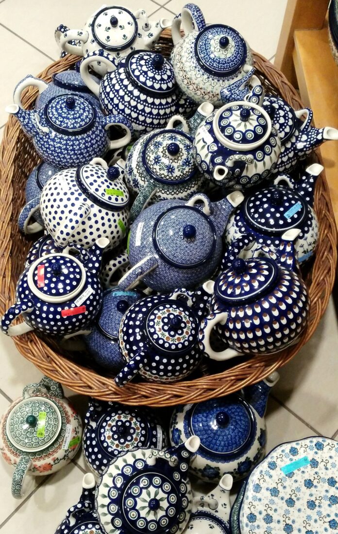 Blue Pottery