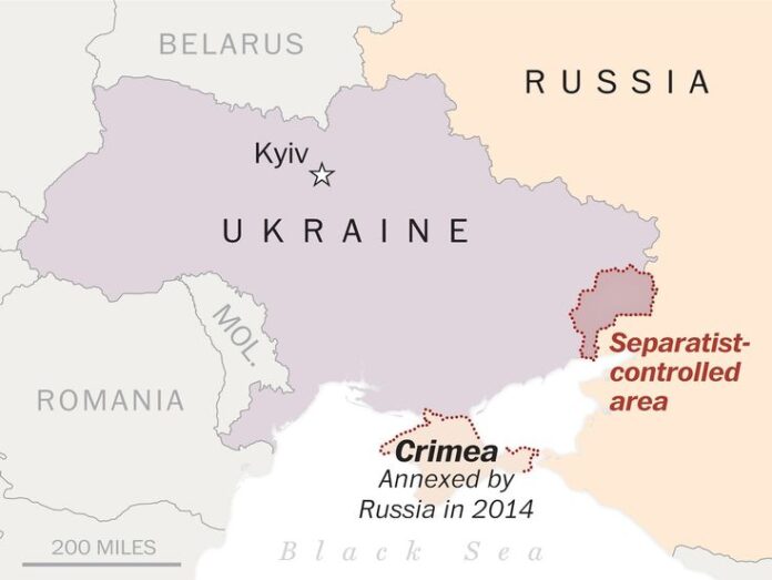 Four maps that explain the Russia Ukraine conflict