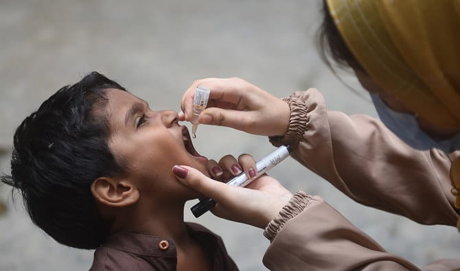 Polio Virus Strikes Karachi and Peshawar