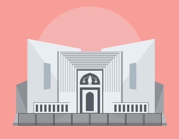 #supreme #court of #Pakistan #illustration…