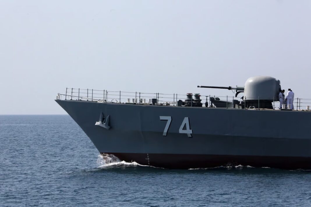 Alborz warship Red Sea deployment