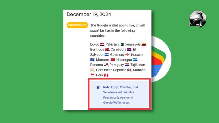 No Full Google Wallet for Pakistan Yet, Developer Notes Suggest Limited Launch