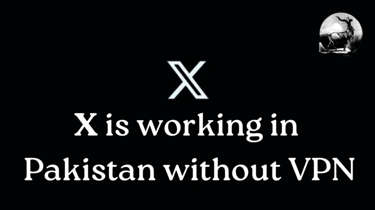 X, formally known as Twitter, is working in Pakistan without VPN