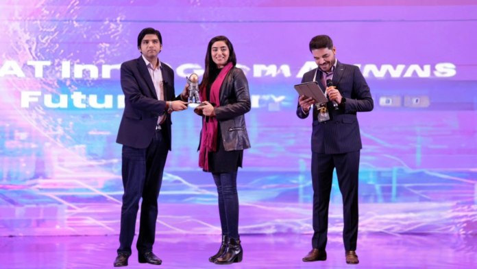 Ayesha Mubarak Ali Honored with NICAT Innovation Award at Future Fest 2025