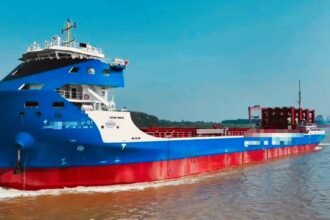 China Launches World’s Largest Electric Cargo Ship