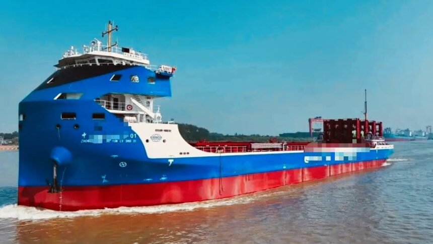 China Launches World’s Largest Electric Cargo Ship