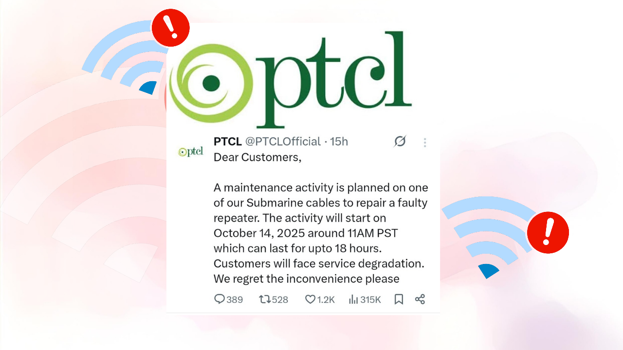 Users face slow internet across the Country today