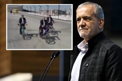 President Pezeshkian Promotes Health with Bicycle Ride in Isfahan