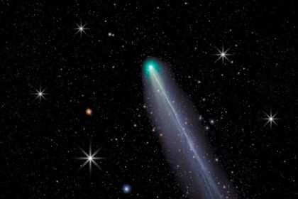 Rare Green Comet Lemmon Lights Up the Sky