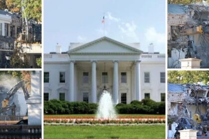 Trump Orders Demolition of White House East Wing for New Ballroom