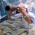 Woman Plays Clarinet During Brain Surgery