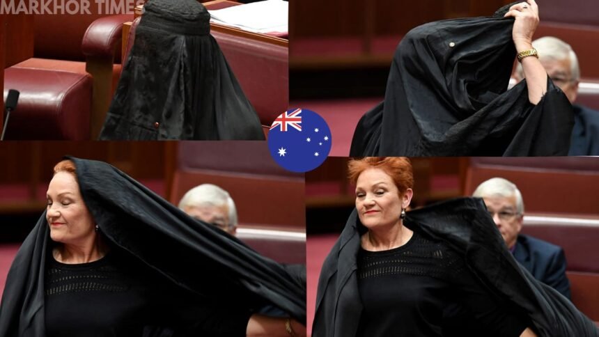 Burka Protest Sparks Tension in Australian Parliament