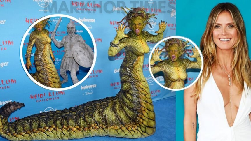Heidi Klum Stuns Fans with Shocking Medusa Look at Halloween Bash